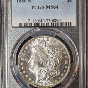 1880-S PCGS MS64