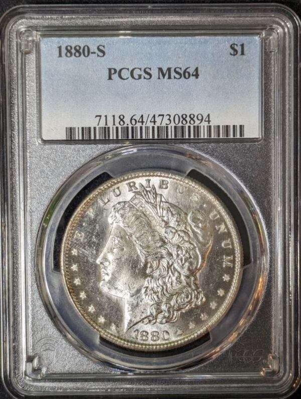 1880-S PCGS MS64