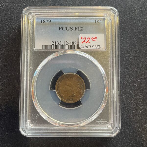 1879 PCGS F12