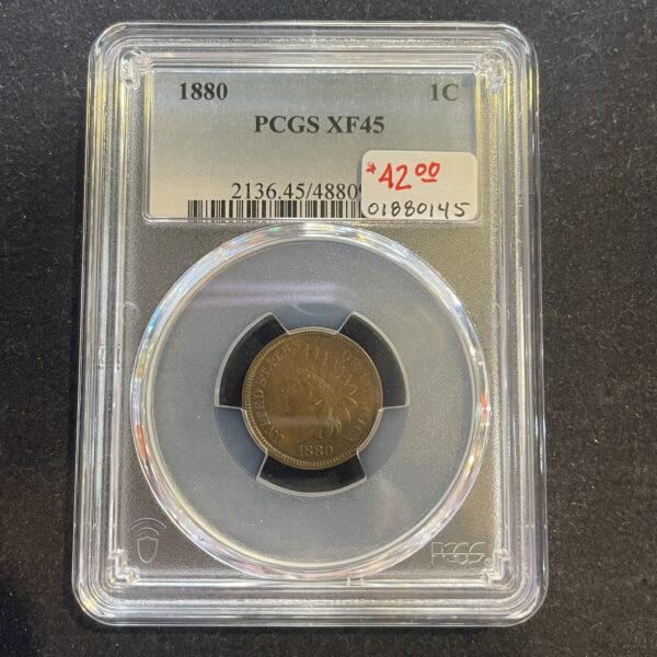 1880 PCGS XF45