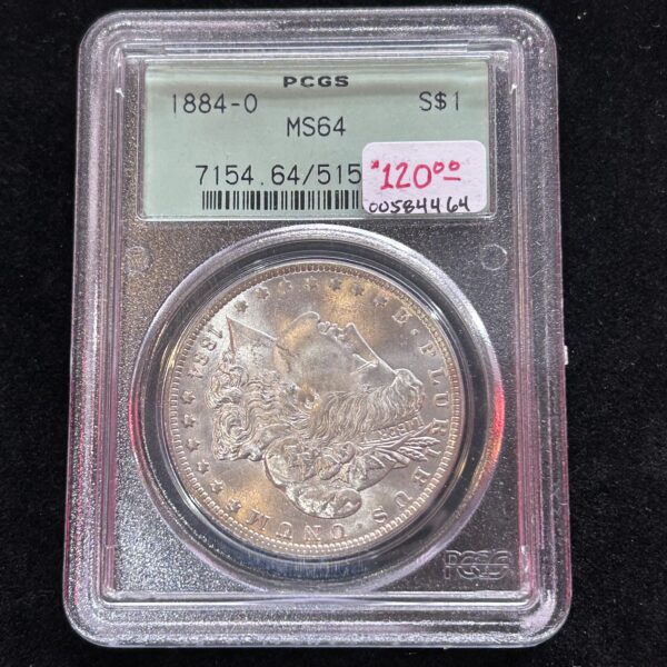 1884-O PCGS MS64