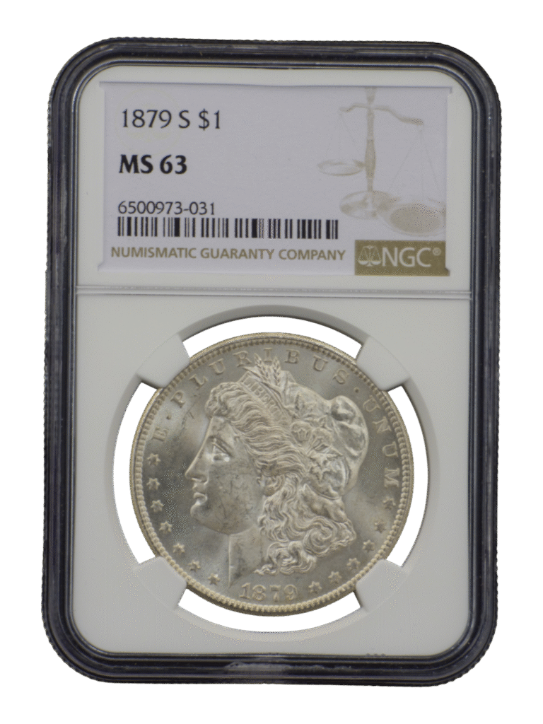 1879-S NGC MS63 - Rum River Coin